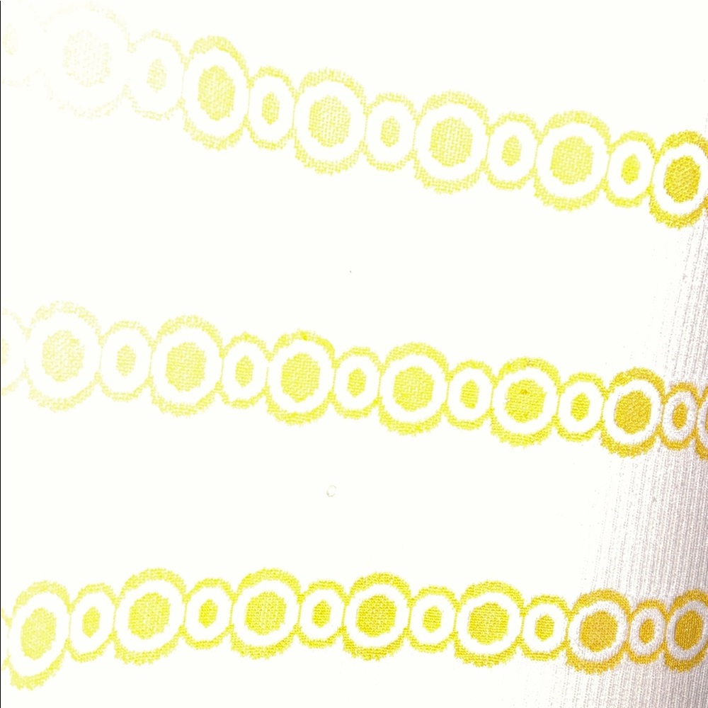 60’s Vintage L’Aiglon mod yellow and white dress and jacket L - Picture 5 of 16